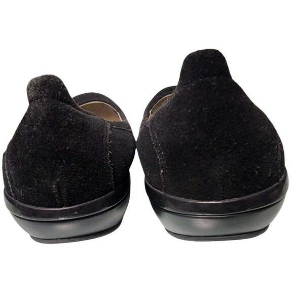 KURU Vienna Arch Support Leather Black Size 8 Pain Relief Slip Ons - Picture 4 of 8